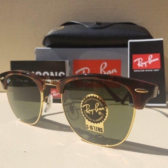 Ray-Ban Classic Clubmaster Tortoise 51mm